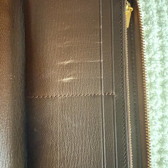 Tory Burch T Monogram Leather Continental Wallet - Picture 6 of 6